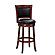 Shapel Swivel Pub Height Chair - Black by Homelegance