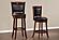 Shapel Swivel Pub Height Chair - Black by Homelegance