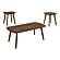 Damala 3-Piece Pack Occasional Table Set - Walnut by Homelegance