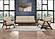 Damala Accent Chair - Light Brown & Walnut by Homelegance