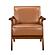 Damala Accent Chair - Matt Brown & Walnut by Homelegance