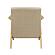 Damala Accent Chair - Light Brown & Natural by Homelegance