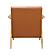 Damala Accent Chair - Matt Brown & Natural by Homelegance