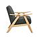 Damala Accent Chair - Dark Gray & Natural by Homelegance