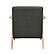 Damala Accent Chair - Dark Gray & Natural by Homelegance