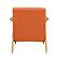 Damala Accent Chair - Orange & Natural by Homelegance