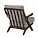 Lennox Accent Chair - Gray & Pascal Brown by Homelegance