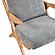 Lennox Accent Chair - Gray & Natural by Homelegance