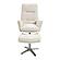 Parker Swivel Chair w/Ottoman - Beige by Homelegance