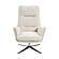 Parker Swivel Chair w/Ottoman - Beige by Homelegance