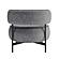 1173GY-1  Swivel Chair - Gray by Homelegance