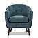 Lucille Accent Chair - Blue by Homelegance