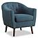 Lucille Accent Chair - Blue by Homelegance