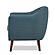 Lucille Accent Chair - Blue by Homelegance