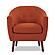 Lucille Accent Chair - Orange by Homelegance