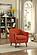 Lucille Accent Chair - Orange by Homelegance