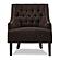 Charisma Accent Chair - Chocolate by Homelegance