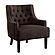 Charisma Accent Chair - Chocolate by Homelegance