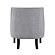 Charisma Accent Chair - Gray by Homelegance
