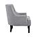 Charisma Accent Chair - Gray by Homelegance