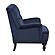 Holland Park Accent Chair - Dark Blue by Homelegance