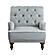 Holland Park Accent Chair - Gray by Homelegance