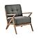 Ollen Accent Chair - Dark Gray by Homelegance