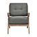 Ollen Accent Chair - Dark Gray by Homelegance