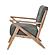 Ollen Accent Chair - Dark Gray by Homelegance