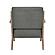 Ollen Accent Chair - Dark Gray by Homelegance