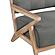 Ollen Accent Chair - Dark Gray by Homelegance