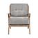 Ollen Accent Chair - Brownish Gray by Homelegance