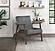Landers Accent Chair - Dark Gray by Homelegance