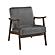 Landers Accent Chair - Dark Gray by Homelegance