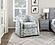 Dalton Swivel Chair - Green by Homelegance