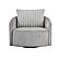 Francine Swivel Chair - Gray by Homelegance