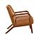 Gabe Accent Chair - Matt Brown by Homelegance