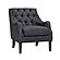 Stella Accent Chair - Dark Gray by Homelegance