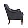 Stella Accent Chair - Dark Gray by Homelegance