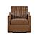November Swivel Chair - Brown by Homelegance
