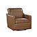 November Swivel Chair - Brown by Homelegance