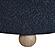 Delaney Swivel Chair w/Ottoman - Blue by Homelegance