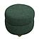 Delaney Swivel Chair w/Ottoman - Green by Homelegance