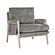 Umar Accent Chair - Brownish Gray by Homelegance