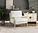 Umar Accent Chair - Cream by Homelegance