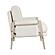 Umar Accent Chair - Cream by Homelegance