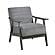 Greeley Accent Chair - Gray by Homelegance
