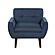 Meadow Accent Chair - Navy by Homelegance