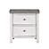 Ambrose Nightstand - Antique White & Antique Gray by Homelegance