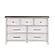 Ambrose Dresser - Antique White & Antique Gray by Homelegance